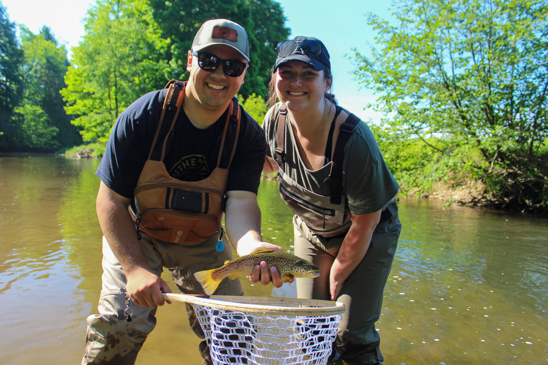 PA fly fishing guide trips for trout. 