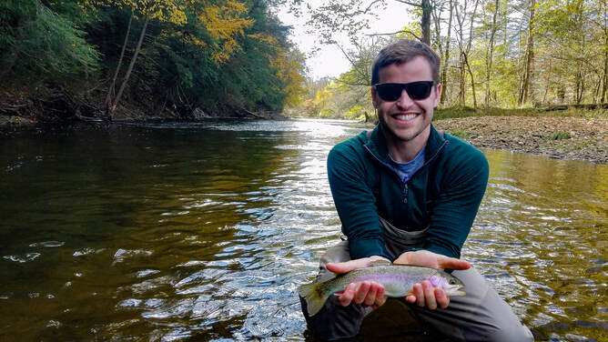 Fall fly fishing in Pennsylvania!