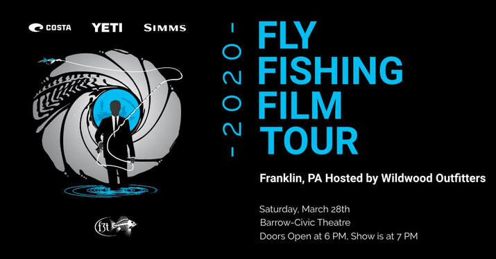 Fly fishing film tour in Franklin, PA!