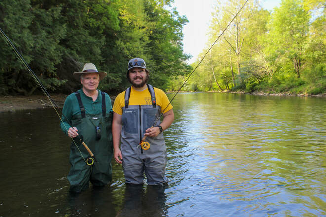 Fly fishing trips for beginners. 