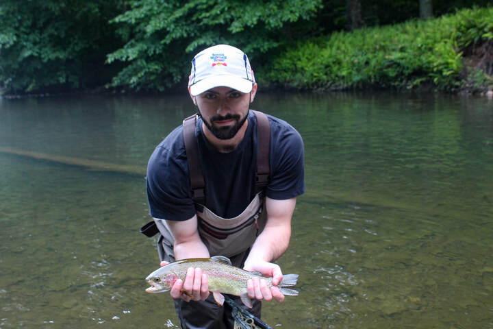 Fly fishing guide trips for trout.