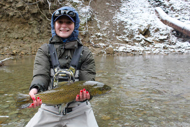 PA guided fly fishing trips.